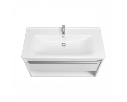 Тумба-умывальник ХОУП 100, 1 ящ., подвесная, белый матовый (под раковину МИРАНДА 100)