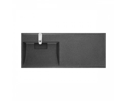 Раковина ЛОНДРИ 120, левая, графит