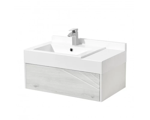 Тумба САКУРА 80, ольха наварра, бел. гл. (под раковину САКУРА 80)