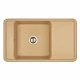 Мойка для кухни  Беллис 87 870x510x250 мм, прямоуг., латте
