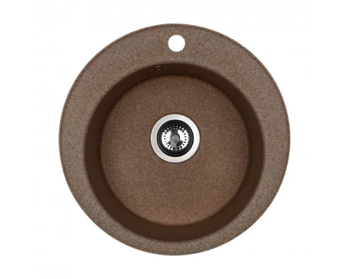 Мойка кухонная ШЕЛЛИ 50, круглая, терракотовый