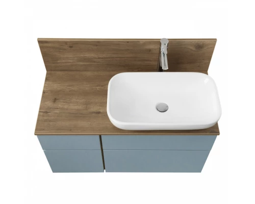 Тумба МИШЕЛЬ 100, дуб рустикальный, фьорд (под раковину ОДРИ 42, MILA 350. ЛОЛА 60)