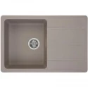 Кухонная мойка серый шелк Акватон Аманда 1A712832AD250