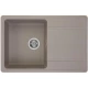 Кухонная мойка серый шелк Акватон Аманда 1A712832AD250