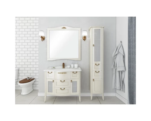 Пенал напольный слоновая кость Акватон Версаль 1A189103VSZA0