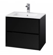 Тумба РИМИНИ 60 new, чер. гл. (под раковину VICTORIA-N 60,VICTORIA-N UNIK 60)