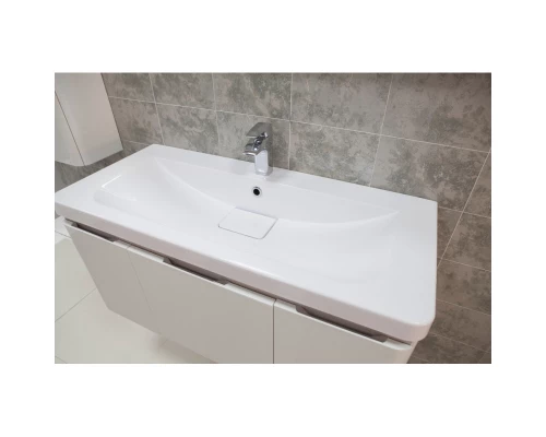 Тумба белый глянец 104,4 см Акватон Шерилл 1A206301SH010