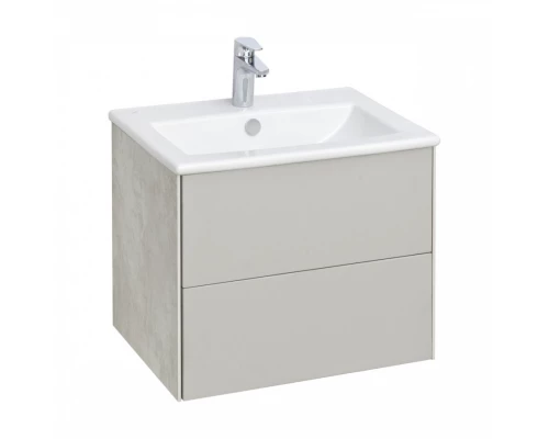 Тумба СОХО 60, слэйт, галька серая (под раковину ЭЛИНА 60)