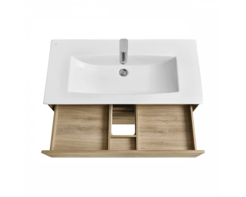 Тумба ЛИБЕРТИ 100, 2 ящ.,подвесная,дуб эльвезия (под р-ну ЭЛИНА 100,ЛОЛА 60,MILA 35,MILA 40,ОДРИ 42)