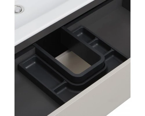 Тумба СОХО 75, слэйт, галька серая (под раковину ЭЛИНА 75)