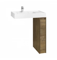 Тумба без фасада ЛОНДРИ 20 (под раковину РЕЙН 80), под с/маш., дуб кантри