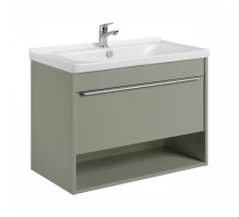 Тумба-умывальник ХОУП 80, 1 ящ., подвесная, хаки (под раковину МИРАНДА 80)