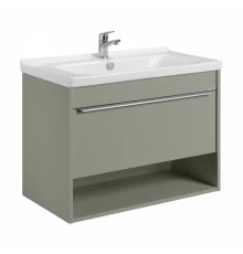 Тумба-умывальник ХОУП 80, 1 ящ., подвесная, хаки (под раковину МИРАНДА 80)