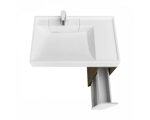 Тумба без фасада ЛОНДРИ 20 (под раковину РЕЙН 80), под с/маш., дуб кантри