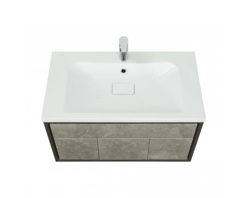 Тумба УЭЛЬС 80, графит (под раковину БРУК 80)