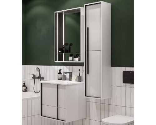 Тумба белый матовый 58,6 см Акватон Ривьера 1A238801RVX20