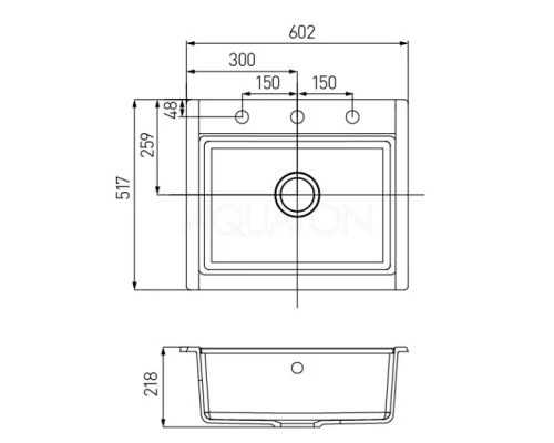 Кухонная мойка Акватон Делия терракот 1A715232LD270