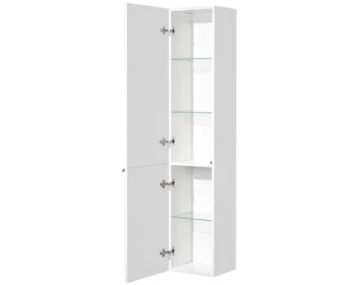 Пенал подвесной белый глянец L Акватон Беверли 1A235403BV01L