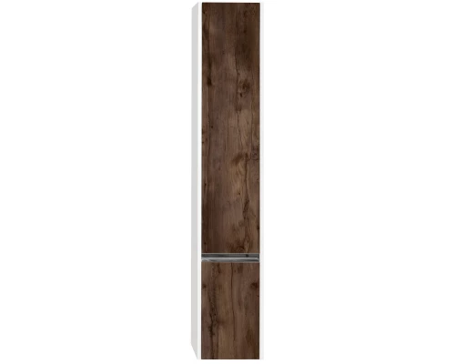 Пенал подвесной белый глянец/таксония темная R Акватон Капри 1A230503KPDBR