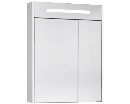 Зеркальный шкаф 60x78 см дуб полярный Акватон Сильва 1A216202SIW70