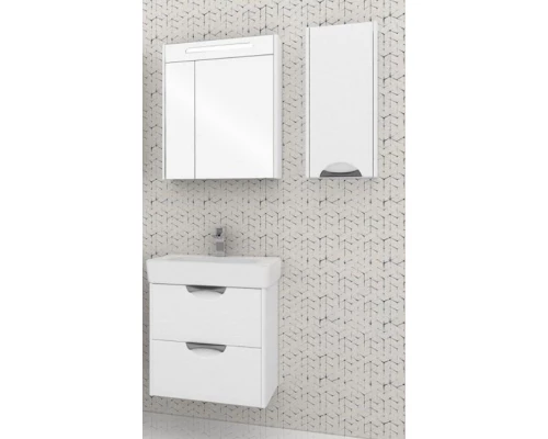 Шкаф одностворчатый подвесной 32x77,2 см дуб полярный R Акватон Сильва 1A215703SIW7R