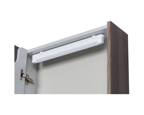 Зеркальный шкаф 50x78 см дуб макиато Акватон Сильва 1A215502SIW5L