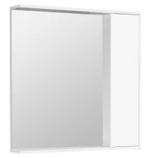 Зеркальный шкаф 80x83,3 см белый глянец R Акватон Стоун 1A228302SX010