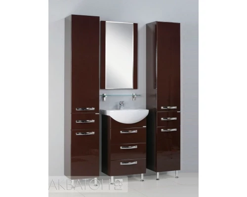 Тумба с раковиной темно-коричневый 50,5 см Акватон Ария 1A1402K0AA430