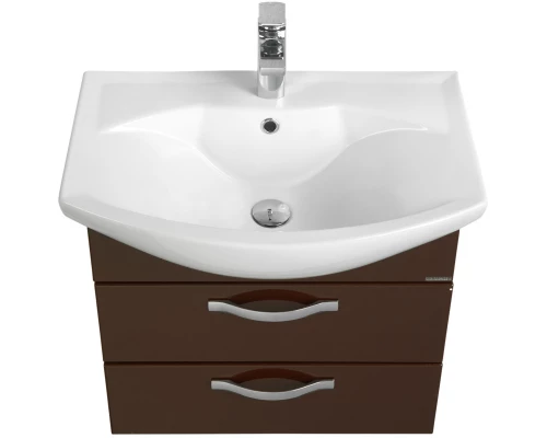 Тумба с раковиной темно-коричневый 65 см Акватон Ария 1A1233K0AA430