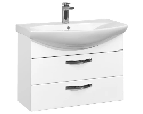 1A1408K0AA010 Набор: 1A140801AA010 Тумба-умывальник подвесная Ария 80 М / 1WH207783 Раковина Смайл-80