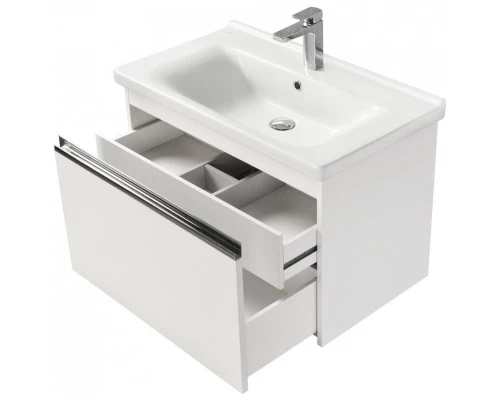 Тумба с раковиной белый глянец 80 см Акватон Капри 1A2302K1KP010
