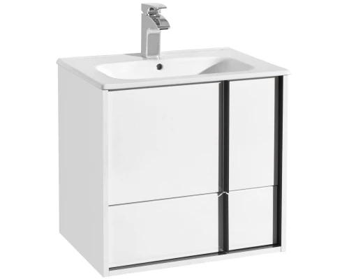 Тумба белый матовый 58,6 см Акватон Ривьера 1A238801RVX20