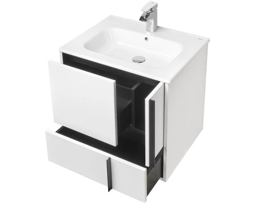 Тумба белый матовый 58,6 см Акватон Ривьера 1A238801RVX20