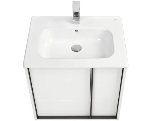 Тумба белый матовый 58,6 см Акватон Ривьера 1A238801RVX20