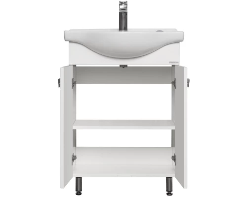 1A1796K0FG010 Набор: 1A179601FG010 Тумба-умывальник Фиджи 60/ 1WH110268 раковина Селигер-60