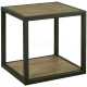 Тумба дуб кантри/черный 34 см Акватон Лофт Фабрик 1A242703LTDY0