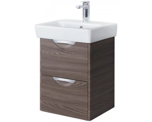 1A2117K1SIW50 Набор: 1A211701SIW50 Тумба-умывальник Сильва 50 Дуб Макиато/ 1WH302184 Раковина Нео 50