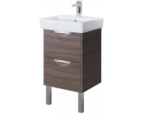 1A2117K1SIW50 Набор: 1A211701SIW50 Тумба-умывальник Сильва 50 Дуб Макиато/ 1WH302184 Раковина Нео 50