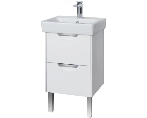 1A2117K1SIW70 Набор: 1A211701SIW70 Тумба-умывальник Сильва 50 Дуб Полярный/ 1WH302184 Раковина Нео 50