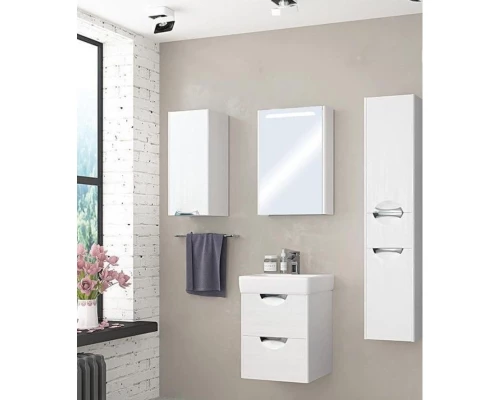 1A2117K1SIW70 Набор: 1A211701SIW70 Тумба-умывальник Сильва 50 Дуб Полярный/ 1WH302184 Раковина Нео 50