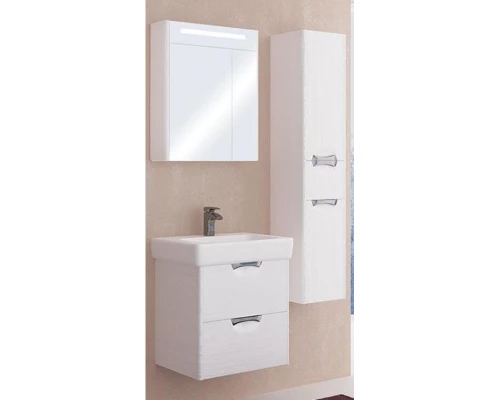 1A2118K1SIW70 Набор: 1A211801SIW70 Тумба-умывальник Сильва 60 Дуб Полярный/ 1WH302186 Раковина Нео 60