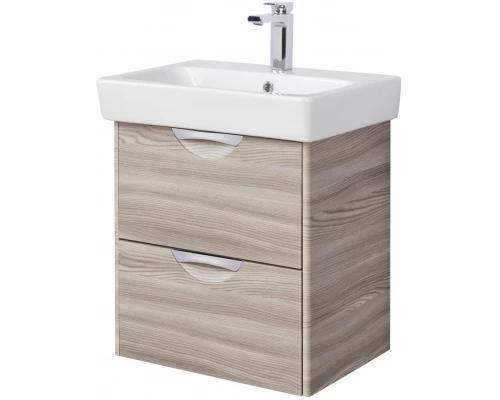 1A2118K1SIW60 Набор: 1A211801SIW60 Тумба-умывальник Сильва 60 Дуб Фьорд/ 1WH302186 Раковина Нео 60