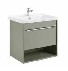 Тумба-умывальник ХОУП 60, 1 ящ., подвесная, хаки (под раковину МИРАНДА 60)