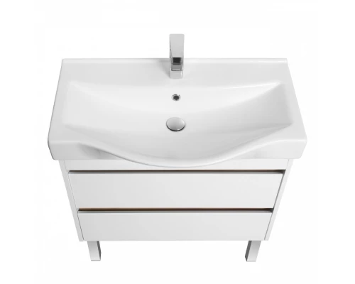 Тумба НОРТОН 80, белая (под раковину БЕВЕРЛИ 80)
