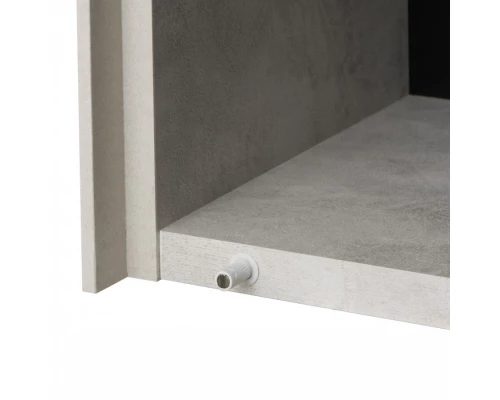 Шкаф СОХО 35, подвесной, слэйт, галька серая