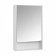 Зеркальный шкаф СКАНДИ 55, подвесной, белый