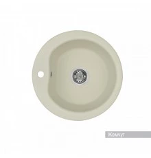 Мойка для кухни  Мида 510x510x210 мм,круглая, жемчуг