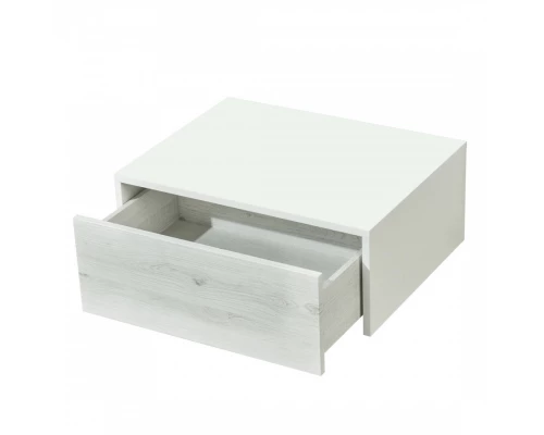 Комод САКУРА 60, ольха наварра, белый глянец