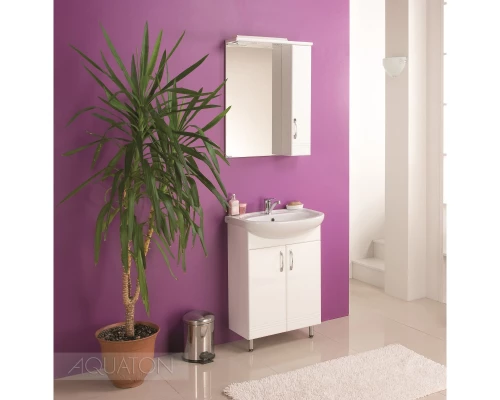 Зеркало Акватон Онда (1A009802ON01R) правостороннее, белое