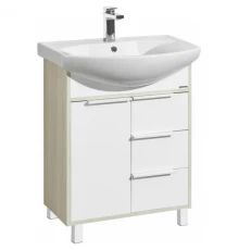 1A2133K1RIB90 Набор: 1A213301RIB90 Тумба-умывальник Рико 65/ 1WH207782 Раковина Смайл 65